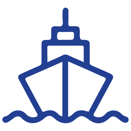 Budget at a Glance icon - Battle ship