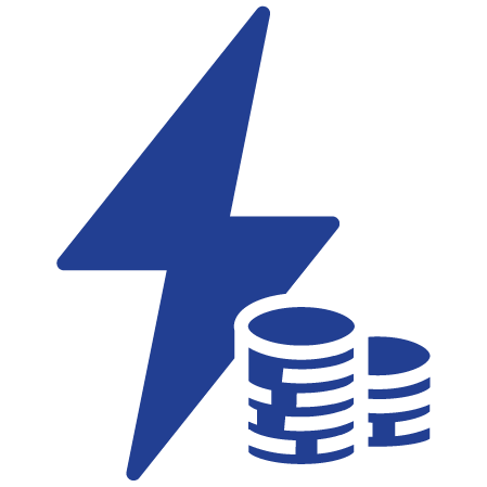 Budget at a Glance icon - Energy saving