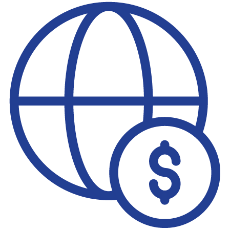 Budget at a Glance icon - Foreign investments